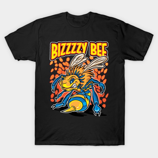 Killer or Killa Bee Bizzzzy Bee T-Shirt by eShirtLabs